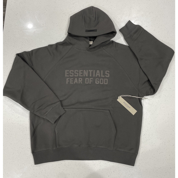 Essentials Other - Essentials Fear Of God Hoodie Off Black Sz Medium NWT FAST SHIPPING